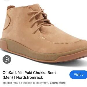 Olukai Men’s‎ Loli’i Puki Chukka Boots 10 Workwear Streetwear Outdoors